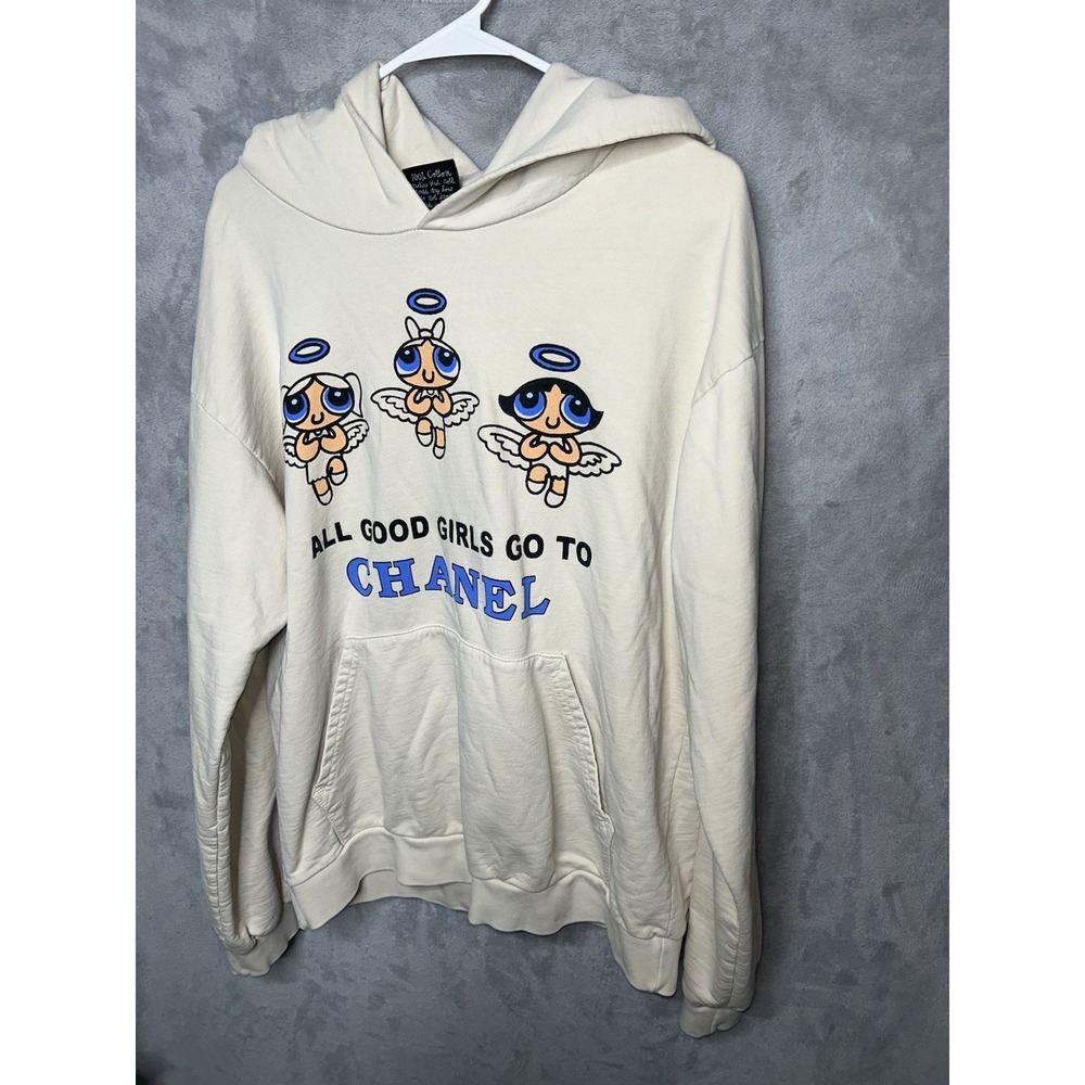 Mega Yacht Size. L Power Puff Bad Girls Go To Oversized Hoodie